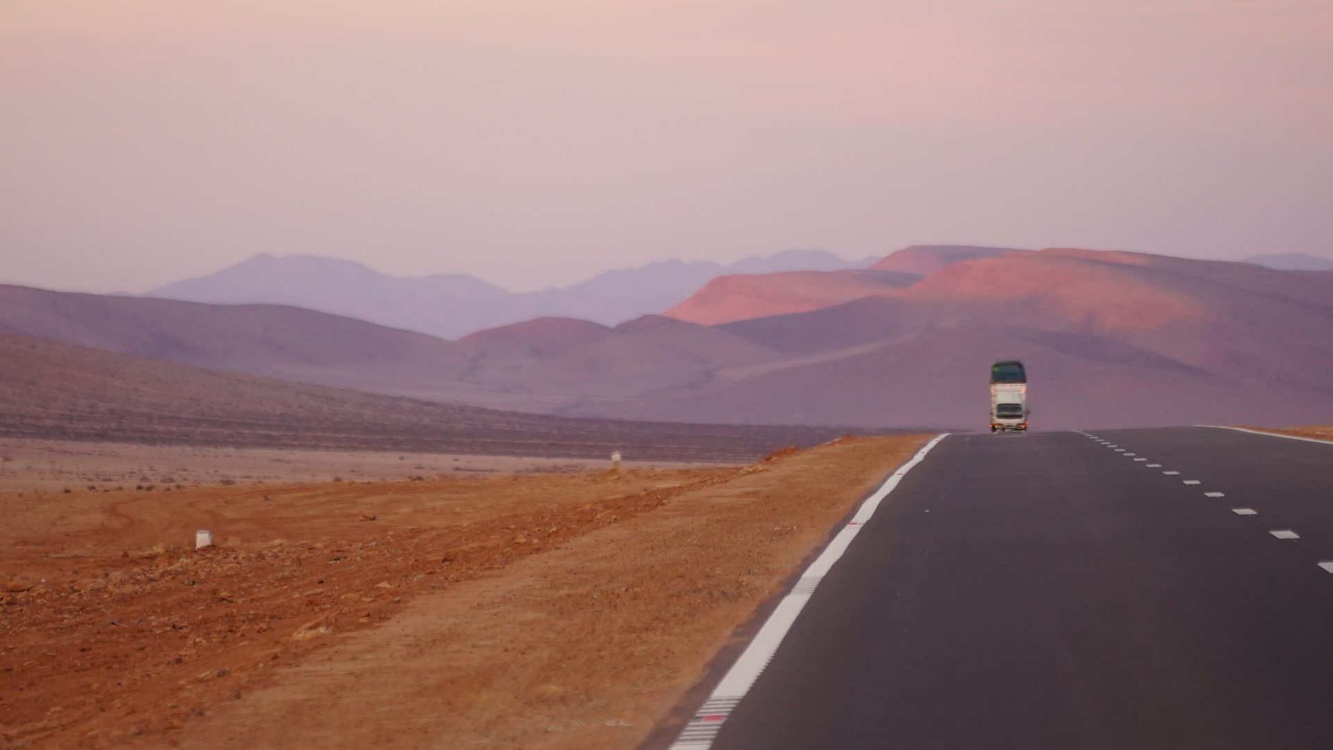 One road trip, two women, three dogs, and a new highway through the Western Sahara