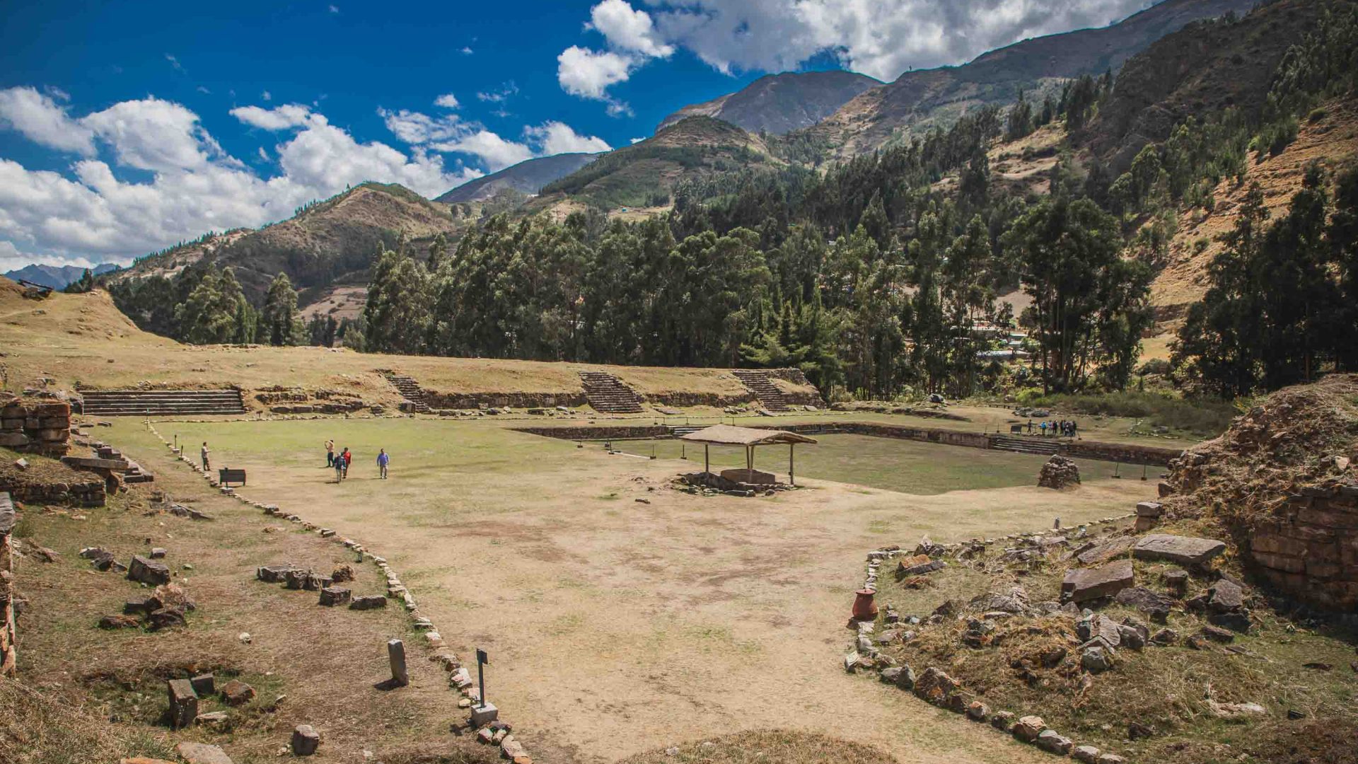 An archeological site.